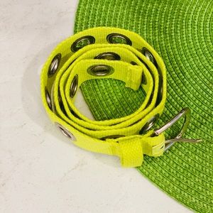 Neon green belt ‼️